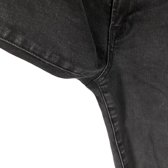 Lucky Brand Women Size 4/27 Faded Black Low Rise Lolita Skinny Jeans Embroidered - Picture 3 of 13